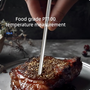 Piercing <span class=keywords><strong>Pt100</strong></span> Pt1000 Temperatuursensor <span class=keywords><strong>Wzpk</strong></span>-194 Thermische Weerstand Sonde Siliciumomhulsel Voor Voedingsmiddelenindustrie - Product Image 5