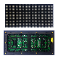 Module d'affichage LED P4 intérieur, mur vidéo personnalisé, 4 mm, SDK, tricolore RVB, luminosité 1000 cd