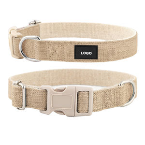 Venta al por mayor Productos para mascotas Eco Friend Pure Hemp <span class=keywords><strong>Collar</strong></span> para mascotas Hebilla ajustable Small Medium Cat Dogs Hipoalergénico <span class=keywords><strong>Collar</strong></span> para mascotas Charms - Product Image 6