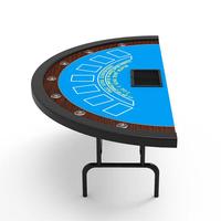 Gyyh-ensemble de 7 joueurs, noirs jack, Table de jeu, Poker, en promotion
