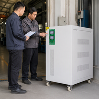 Stabilizer Tegangan Industri AVR Tugas Berat Rentang Luas untuk Sistem Pencitraan CT MRI TNS-30-150KVA