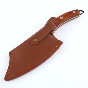 Cuchillo de Carnicero Forjado a Mano para Cortar Carne, Cuchillo de Chef de Espiga Completa con Funda y Caja de Regalo, Acero de Alto Contenido de Carbono - Product Image 4