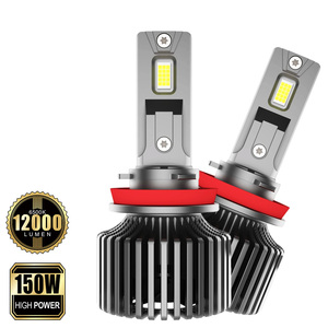 Potentes Bombillas <span class=keywords><strong>LED</strong></span> Delanteras para Vehículos Motorizados Unrelenting Trail Power 150W 12000Lm 6500K 9-63V H11 A8F para Expediciones Todoterreno <span class=keywords><strong>4x4</strong></span> - Product Image 1