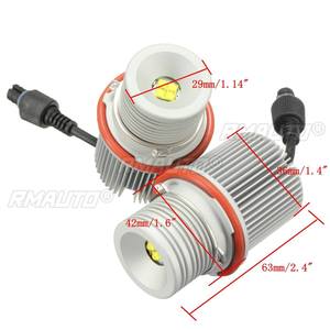 2 ชิ้น 45 วัตต์สีขาวแองเกิลอายส์ LED MARKER HALO หลอดไฟวงแหวนสำหรับ BMW E39 E53 E60 E61 ซุปเปอร์ไบรท์ LED ประหยัดพลังงาน - Product Image 5