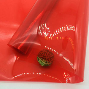 <span class=keywords><strong>Film</strong></span> transparent en PVC souple coloré, épaisseur 0,2 mm, rouleaux de plastique transparent pour utilisation extensible dans les chaussures et les vêtements - Product Image 5