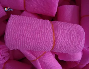 निर्माता आपूर्ति हार्ड बुनाई नायलॉन स्नान स्क्रब तौलिया 100% नायलॉन जापानी शरीर तौलिए