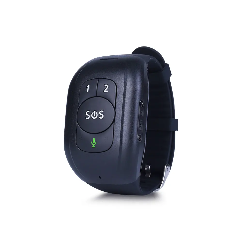 New Reachfar 1000mAh waterproof Fall Detection Alert SOS Button Emergency Call 4G GPS Tracker Smart Watch for Elder