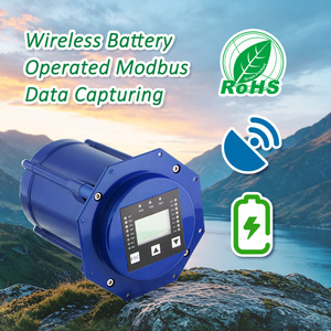 2 años de duración de la batería para estación meteorológica 4G IP68, registrador de datos Modbus GPRS a prueba de agua y alimentado por batería - Product Image 1