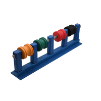 Niederspannungs-1kV-Sekundärregal mit 4 Spulen |   Isolierte Schäkelisolatorhalterung für ABC-Kabel |   Wand- und Mastmontierte Halterung