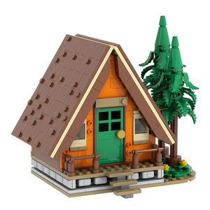 City MINI Maisonnette dans les Arbres Cabane dans les <span class=keywords><strong>Bois</strong></span> Modèles de <span class=keywords><strong>Construction</strong></span> Kits Cadeaux Jouets Parc DIY MOC Blocs de <span class=keywords><strong>Construction</strong></span> Jouets pour Enfants MOC4183 - Product Image 4