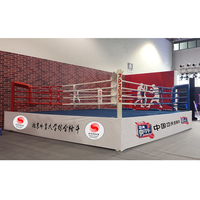 Maßgefertigter Stahl-MMA-Käfig Boxring 24x24 Professioneller Aufblasbarer Beweglicher Gebrauchter Boxring zum Verkauf
