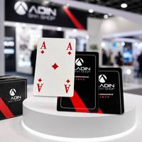 Cartas de Póker con Diseño de Aladino y Shisha, Estilo Alemán, B D K, Negras y Rojas, con Logotipo Personalizado OEM/ODM, Tema de Hookah, Papel Ecológico, Regalo
