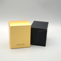 Emballage en papier recyclé imprimé avec logo personnalisé boîte pliante en papier kraft coloré boîte cadeau papier kraft