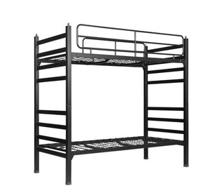 Cama doble moderna, litera de acero metálico para refugiados con diseño de arriba hacia abajo para almacén, Hotel, escuela, apartamento, muebles de granja - Product Image 3
