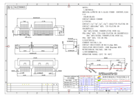 Connecteurs de prise droite haute performance Soulin SATA 7P+15Pin à contacts en laiton pour montage sur circuit imprimé avec bornes sur les deux côtés