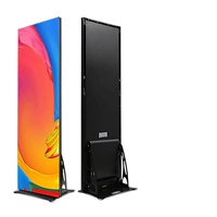 Afficheur LED mobile Muenled P1.86/P2.5 avec miroir, luminosité 5000 cd, garantie 3 ans, gestion à distance, intérieur/extérieur