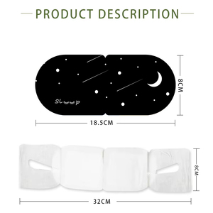 Özelleştirilmiş buhar göz maskesi eyemask rölyef tek kullanımlık kendinden ısıtma göz maskesi seyahat karartma uyku yama üreticisi - Product Image 5