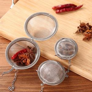<span class=keywords><strong>Infuseur</strong></span> à thé en acier inoxydable en forme de boule, maille métallique, 4,5 cm, 5,5 cm, 7 cm, 9 cm - Product Image 2