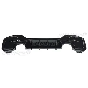 For Bmw F20 F21 Rear Bumper <b>Diffuser</b> 1 Series M135i M140i 2015-2018 Back Splitters Spoiler Gloss Black <b>Car</b> Exteropr Parts - Product Image 3