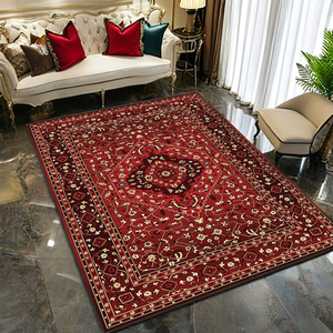 Có Thể Giặt Phòng Khách Thảm Ba Tư Bohemian Kích Thước Lớn Cổ Điển Không Trượt Sàn Mat Máy Làm Cắt Đống Khu Vực Thảm Cho Nhà - Product Image 1
