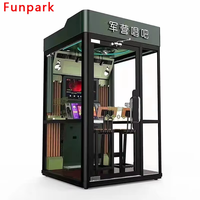 FunPark mini cabine de karaoké musique salle de chant KTV machine à monnaie DJ jeu maison arcade centre commercial rue parc cabine insonorisée
