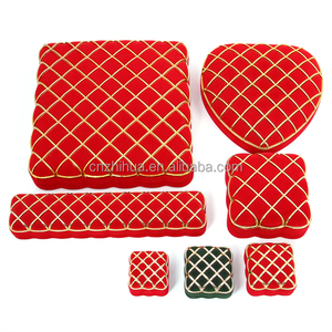 Caja de Regalo Personalizada con Logotipo, Estuche para Anillos y Aretes, Caja de Joyería Mini, <span class=keywords><strong>Terciopelo</strong></span> Rojo, <span class=keywords><strong>Terciopelo</strong></span> Blanco - Product Image 6