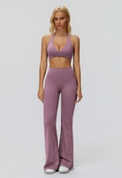 Ensemble de yoga pour femmes de haute qualité personnalisé, 6 pièces, leggings de fitness, vêtements de sport, soutien-gorge de sport, vêtements de sport pour la salle de sport, vêtements d'entraînement