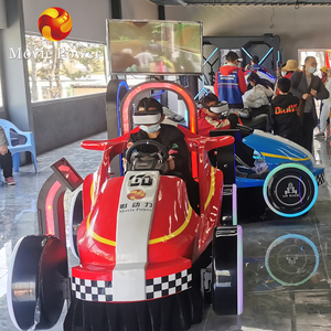 Kiếm Tiền Công viên giải trí cưỡi trẻ em trò chơi Arcade Máy VR trò chơi máy chiếu hệ thống đua xe nền tảng VR trẻ em lái xe - Product Image 6