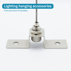 Support de signalisation réglable en gros pour usine, accessoires de <span class=keywords><strong>plafond</strong></span> suspendu avec pince à câble, facile à installer - Product Image 4