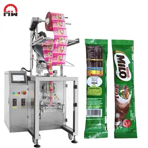 Paquete automático de bolsitas en polvo, paquete de café instantáneo, máquina de paquete de cacao