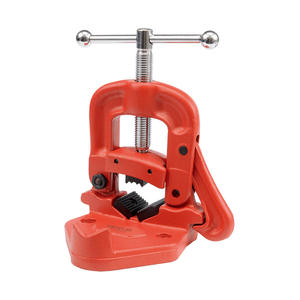 Tornillo de Banco para Tuberías Yiertuo 60-110 mm con Mordazas Dentadas, Base Fija de Grado Industrial YT-6510 - Product Image 1