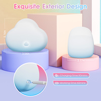 Cloud-Vibrator für Frauen mit 10 Vibrationsmodi, Luftsensor, USB-Aufladbar, IPX7 Wasserdicht, Klitoris- und G-Punkt-Stimulator für Erwachsene