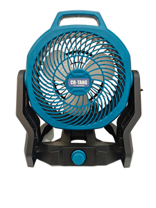 Ventilateur portable sans fil industriel 21V 4.0Ah à double moteur, batterie lithium, 3 vitesses de vent, régulation de vitesse progressive, haute qualité - Product Image 6