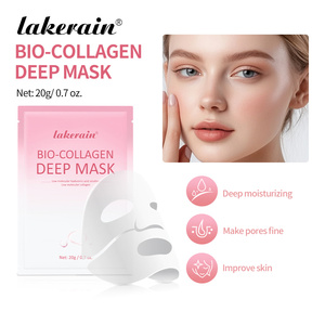 Professional Vegan Cruelty-Free Bio-Collagen Facial Sheet <strong>Mask</strong> Hydrating Anti-Aging Deep <strong>Mask</strong> For <strong>Face</strong> Wrinkles Firming - Product Image 2