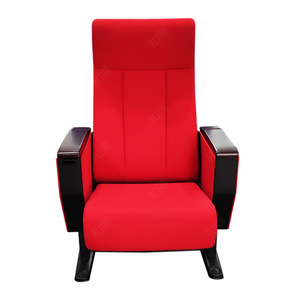 Silla de Auditorio Manwa Expo HB665 Rojo Ácido con Reposabrazos para Uso en Escuelas y Hospitales - Product Image 5