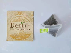 Etiqueta automática completa e hilo Rectangular bolsa de té Herbal Rose Tea Packaging que hace la máquina de llenado - Product Image 3
