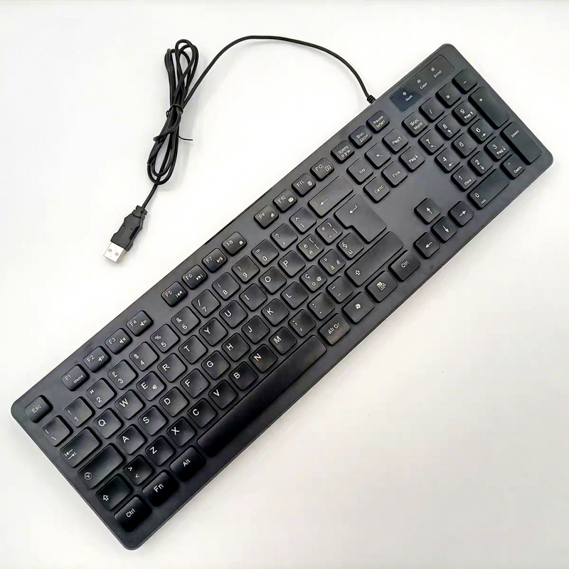 USB Wired Gaming Keyboard Supports English