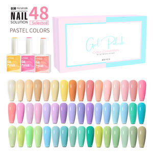 Mayorista OEM Private Label UV LED Gel Barniz Colorido Semipermanente Soak-off Esmalte de <span class=keywords><strong>Uñas</strong></span> Estilo Francés <span class=keywords><strong>para</strong></span> Nail Art Salones - Product Image 2