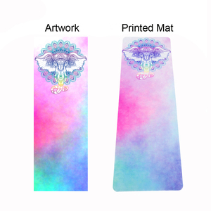 <span class=keywords><strong>La</strong></span> meditación árbol de goma estera de Yoga con etiqueta privada ecofriendly bebé gimnasio Mat - Product Image 6