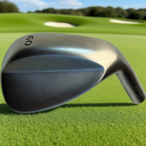 Juego de palos de golf de cuña para diestros, cuñas de acero fundido plateado con cabeza de 50/52/54/56/58/60 grados - Product Image 1