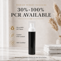 Flacon pulvérisateur avec tube d'immersion à portée complète, vide, en PET, 100 ml, 150 ml, pompe à brume fine, logo personnalisé, OEM, ODM
