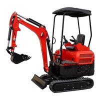 Offre Spéciale Prix Usine Chinoise CE Yanmar Diesel 1.3T Micro-Excavatrice sur Chenilles avec Accessoires Mini-Excavatrices