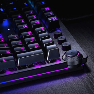 <span class=keywords><strong>Razer</strong></span> <span class=keywords><strong>Huntsman</strong></span> V2 Teclado mecánico para juegos con cable RGB de tamaño completo Interfaz USB Interruptores ópticos Electrónica ANALÓGICA-Nuevo producto - Product Image 4
