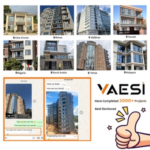 Fenêtre coulissante en <span class=keywords><strong>aluminium</strong></span> à double vitrage avec grille de protection contre les ouragans, design personnalisé par l'usine VAESI, <span class=keywords><strong>pour</strong></span> appartement - Product Image 5
