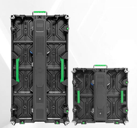 Pantalla LED P2.6 500x1000 GOB de Alquiler para Interiores, Mantenimiento Trasero, Conexión por Cable, Control Novastar