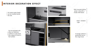 Module de <span class=keywords><strong>cuisine</strong></span> extérieure complet avec équipement complet pour le camping, les barbecues, les marchés alimentaires itinérants et les événements culinaires en plein air - Product Image 6