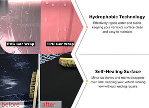 WRAP MASTER 1,52*15m selbst heilende kratz feste TPU-Hochglanz-Wüsten sturm wagen verpackung Farbwechsel nde Karosserie schutz folie - Product Image 4