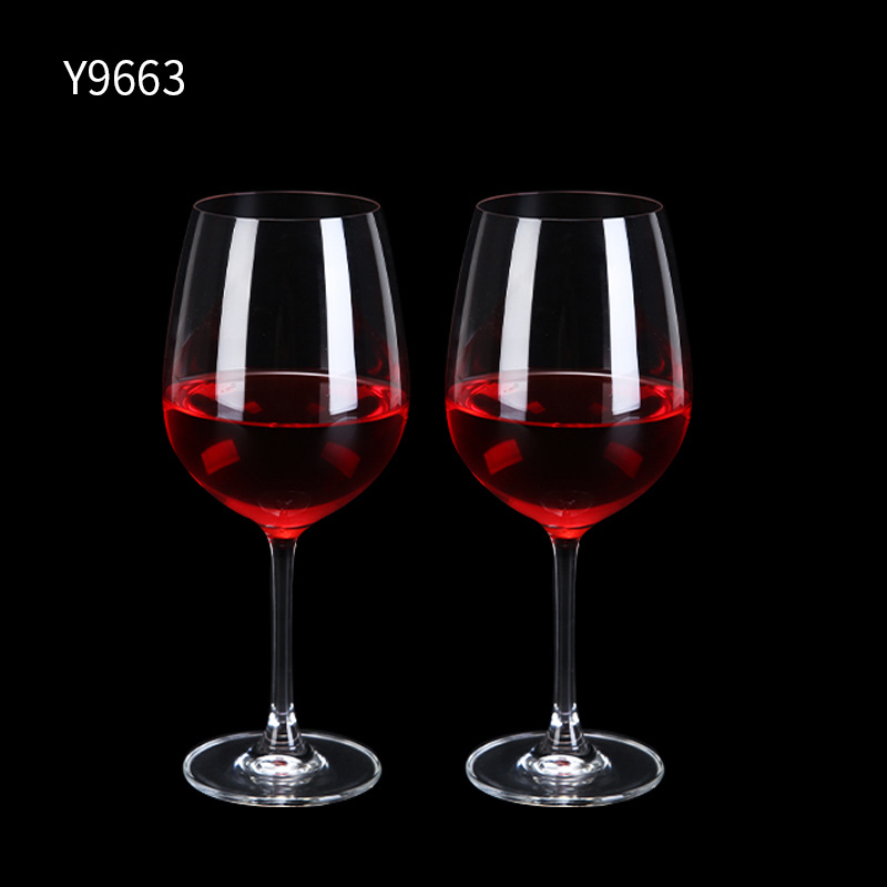 Fast delivery 660ml Handmade crystal red wine glass goblet