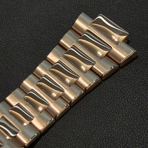 Pulsera PP/RLX de oro de 9K-18K-Diamante cultivado en laboratorio con incrustaciones para 26331/15400/15500/26240 y piezas de reloj personalizadas OEM - Product Image 3