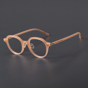 <span class=keywords><strong>Jules</strong></span> Unisex cao cấp Acetate kính khung linh hoạt xiaohongshu phong cách phổ biến cho nam giới và phụ nữ với phim hoạt hình cảm ứng - Product Image 2